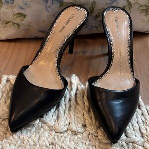 Last call❣️Gianni Bini black pointed toe heels